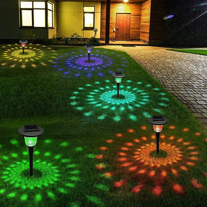 Rainbow Solar Projection Lights