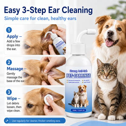 Gentle Pet Ear Cleanser