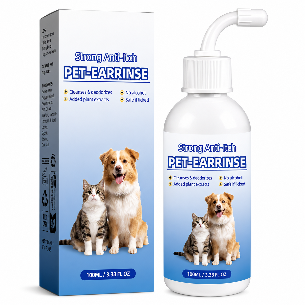 Gentle Pet Ear Cleanser