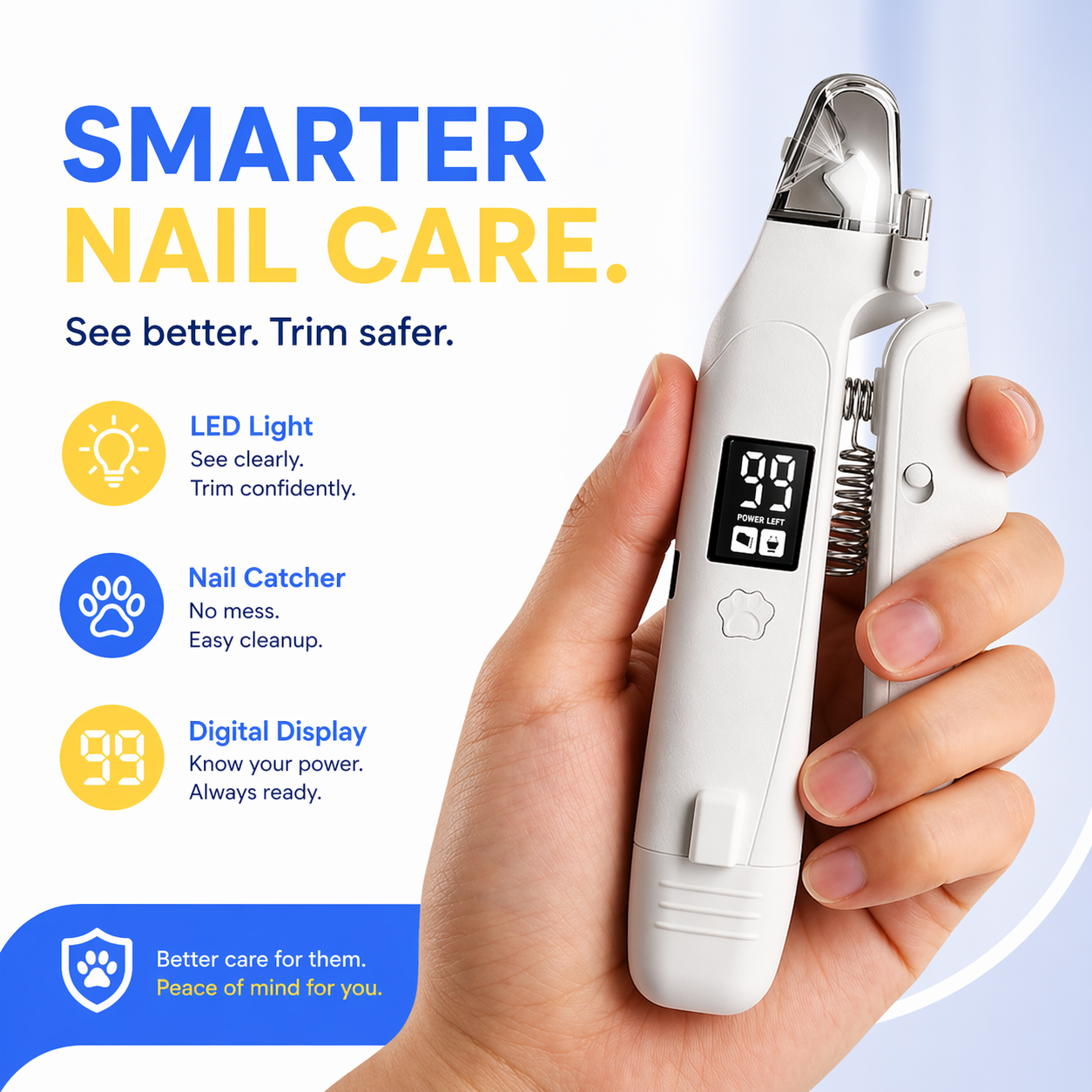 Smart Pet Nail Grinder