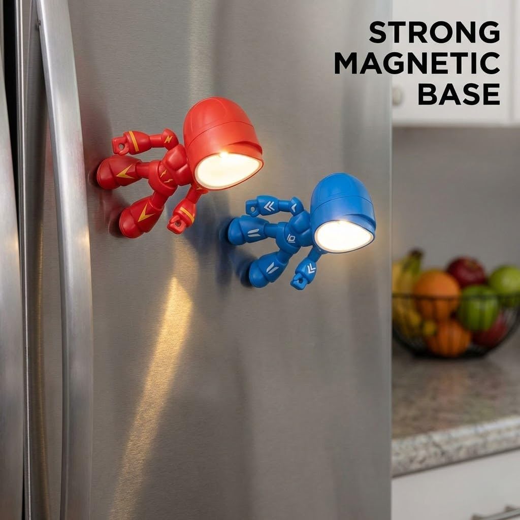 Magnetic Robot Night Lights