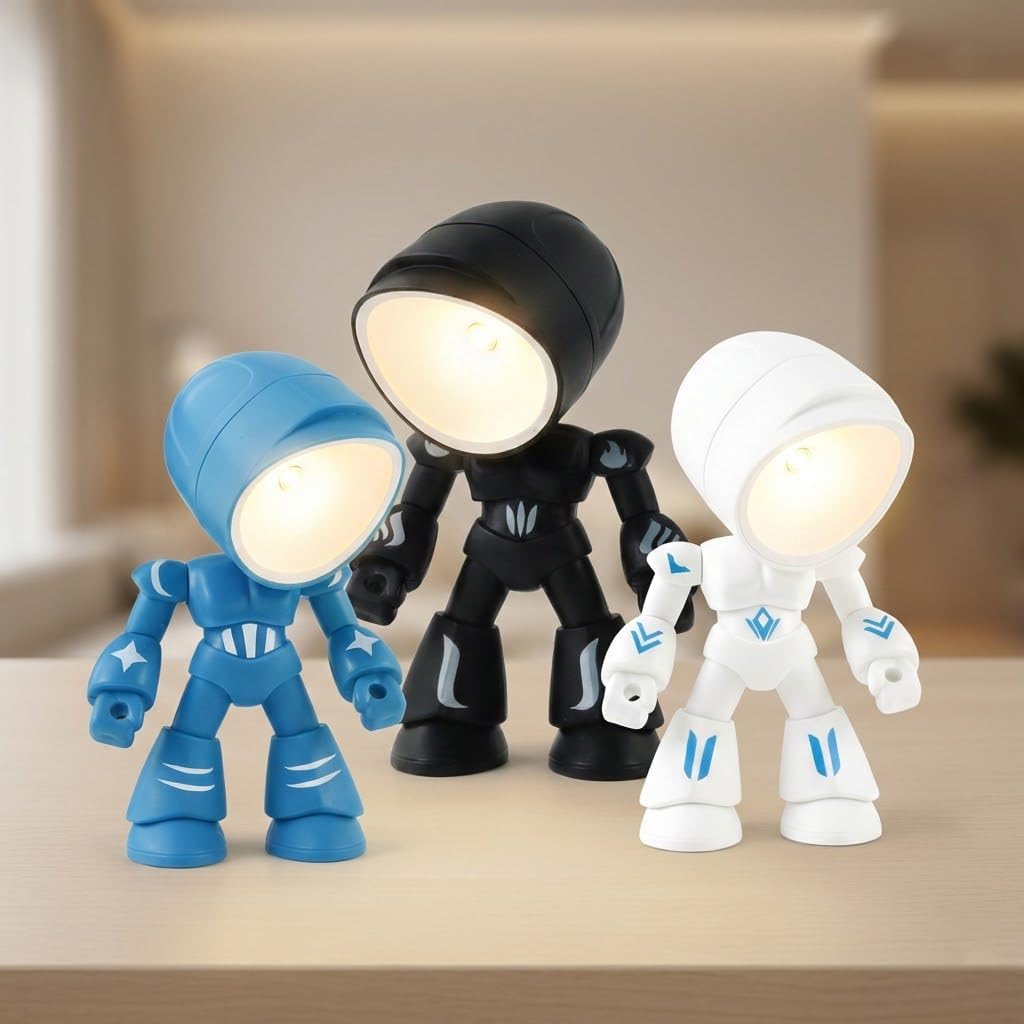 Magnetic Robot Night Lights