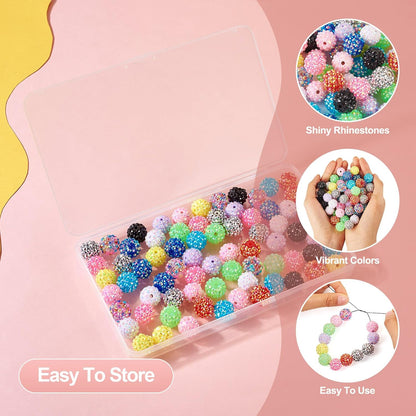 Colorful Rhinestone Craft Beads