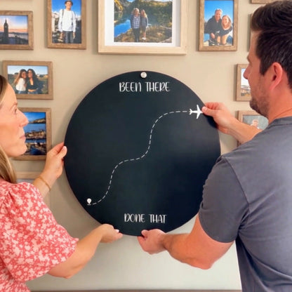 Been There, Done That Travel Magnet Display Board