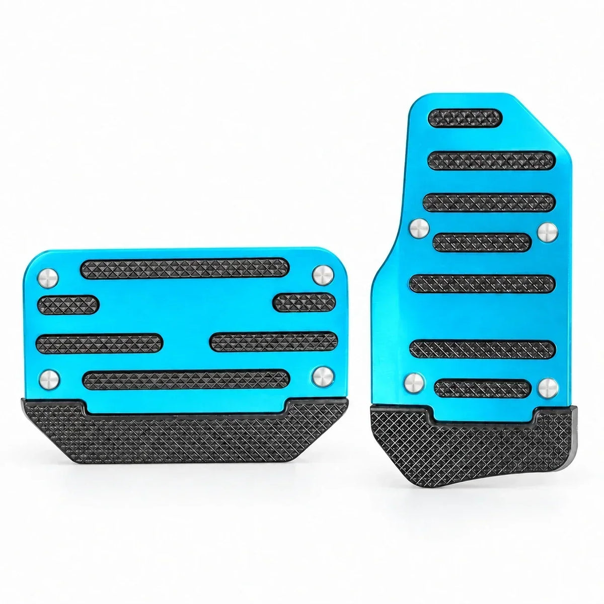 Car Pedal Covers, Aluminum Alloy Sets for Automatic & Manual Vehicles