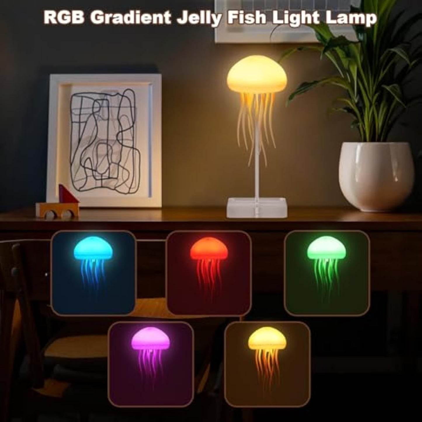 Floating Jellyfish Mood Lamp
