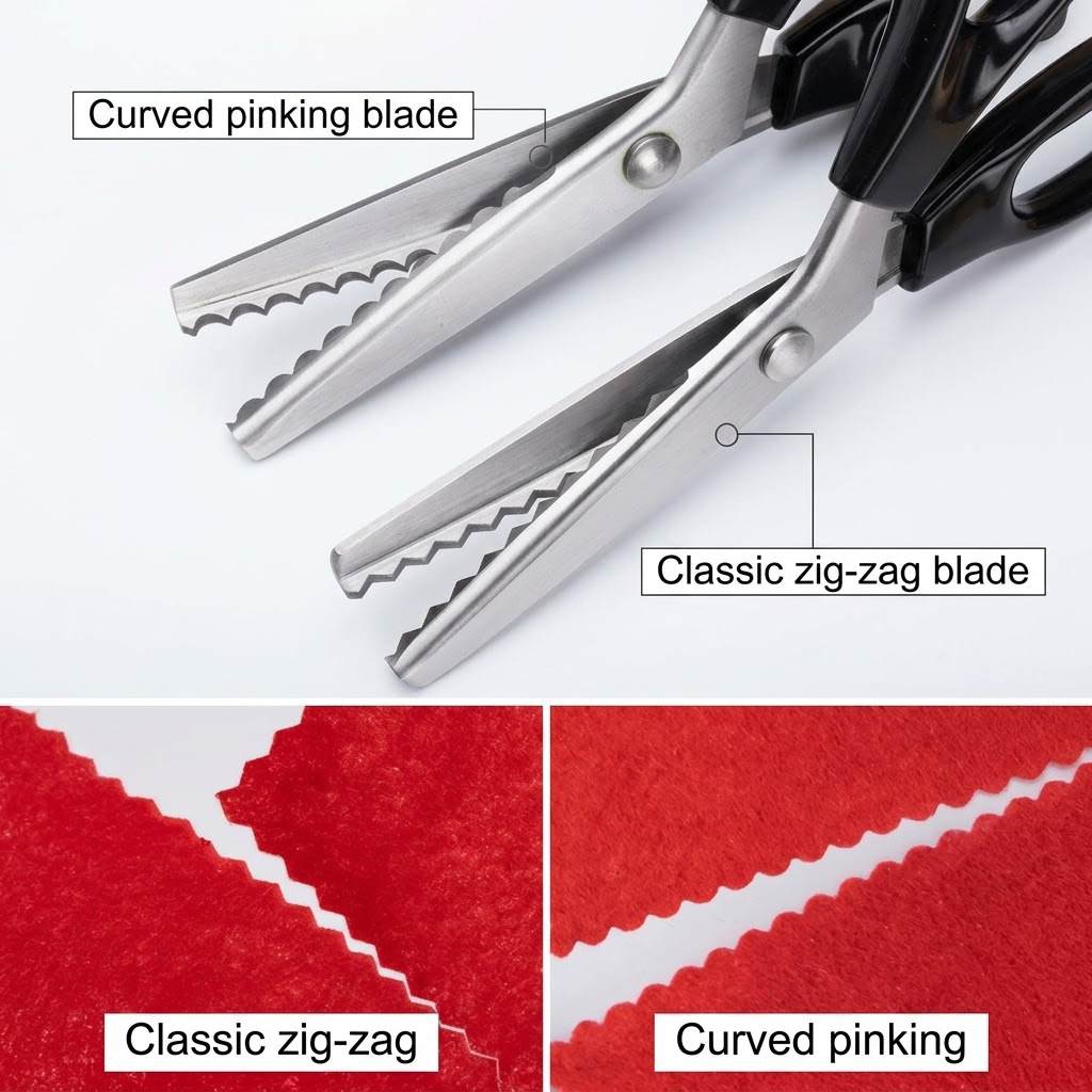 Stainless Steel Zig Zag Pinking Shears