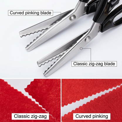 Stainless Steel Zig Zag Pinking Shears