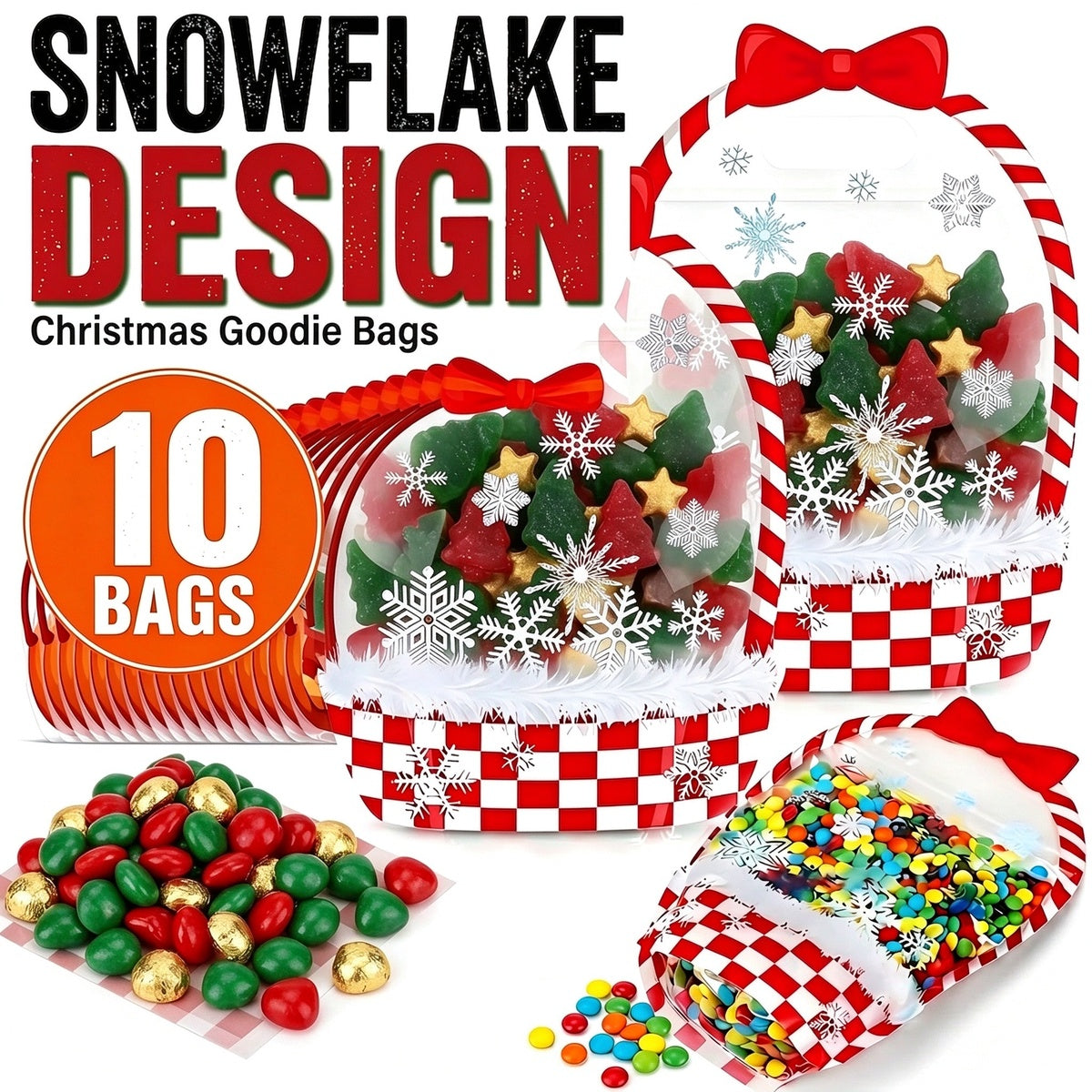 Holiday Treat Bags with Handles