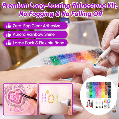 Rhinestone Nail Art Kit