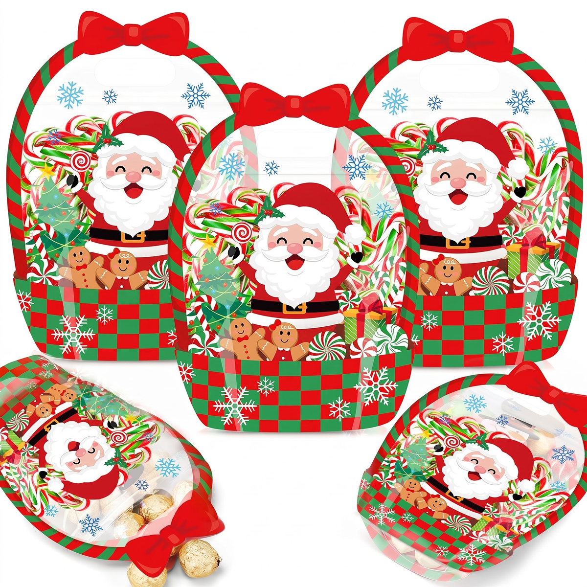 Holiday Treat Bags with Handles