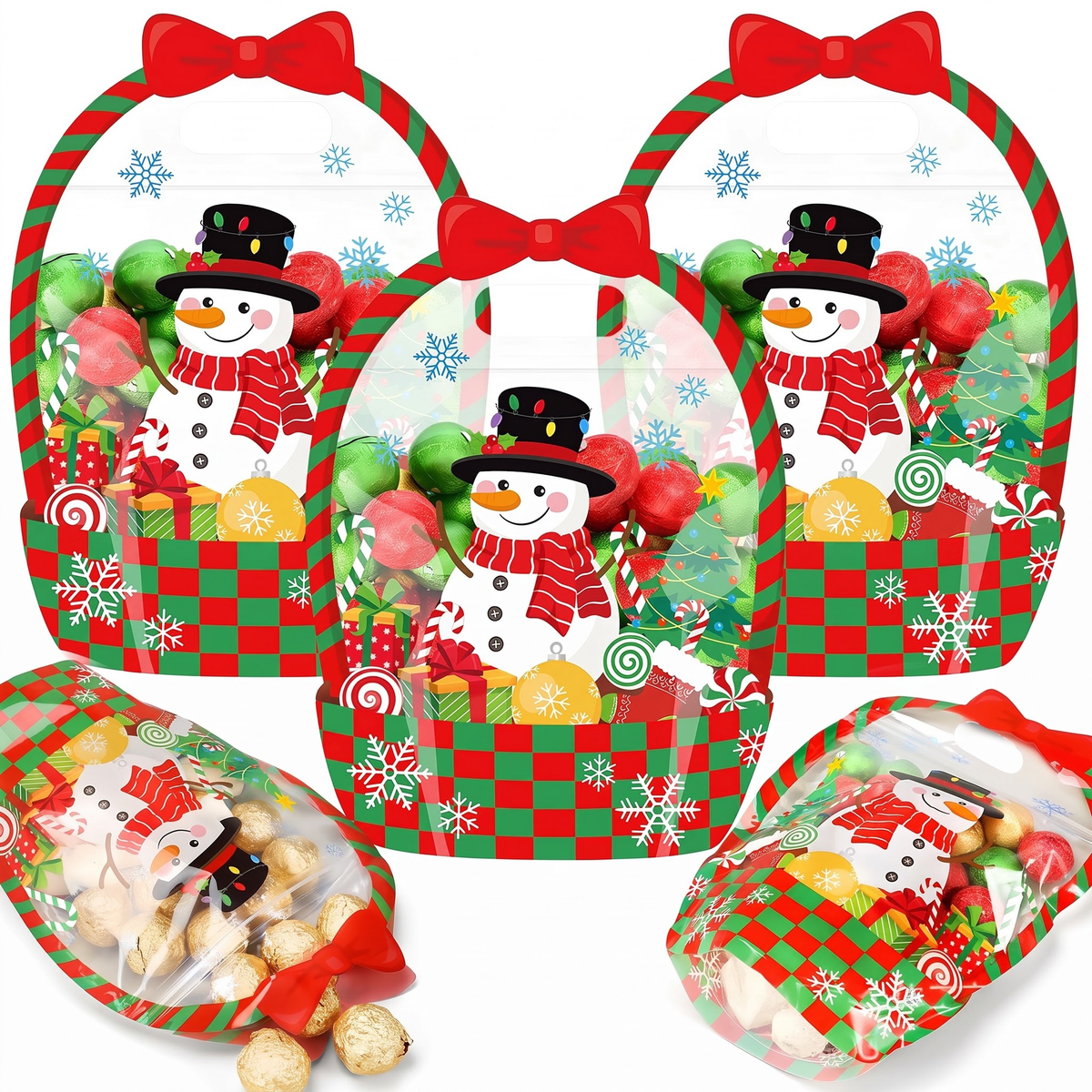 Holiday Treat Bags with Handles