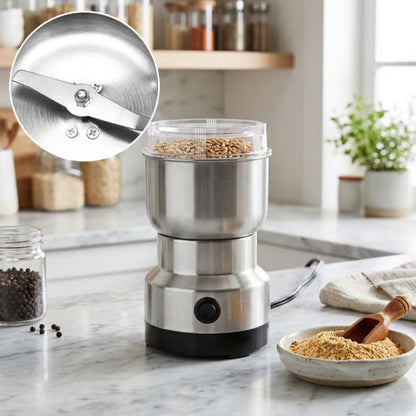 High-Speed Stainless Steel Grain Grinder Fast & Efficient Grinding