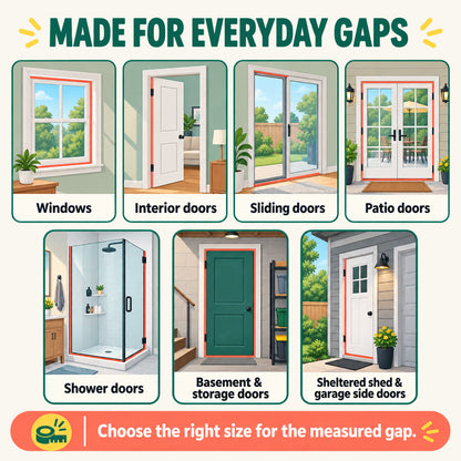Adhesive Door Weather Strip